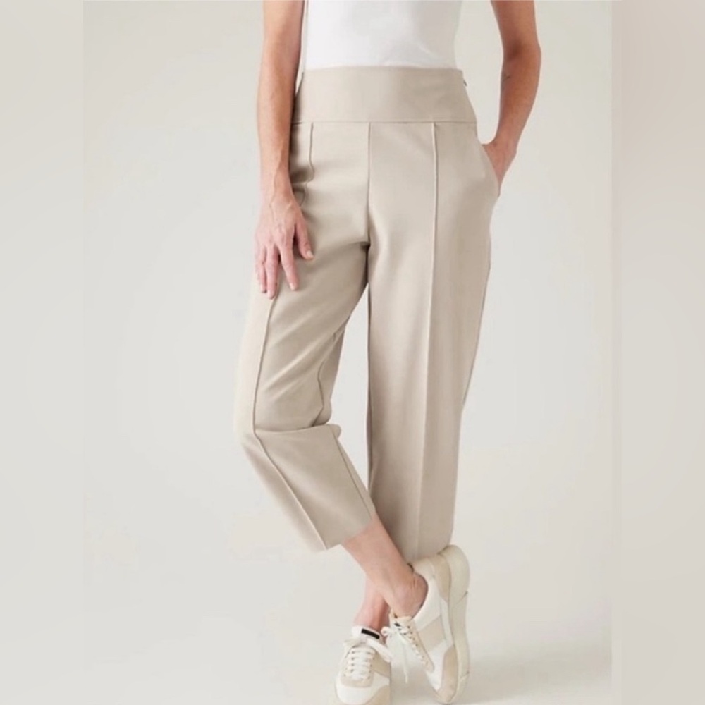 Athleta Beige Ankle Pants